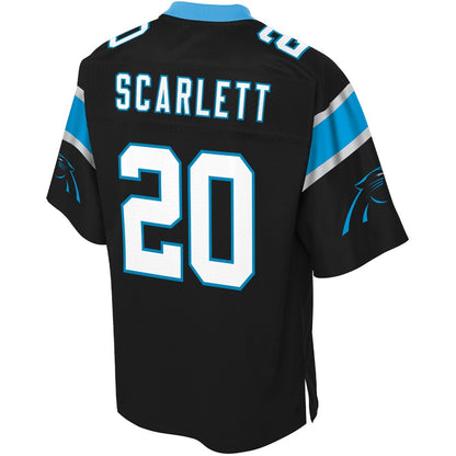 Carolina Panthers Jordant Pro Line Big & Tall Black Football Jersey product image