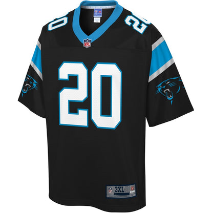 Carolina Panthers Jordant Pro Line Big & Tall Black Football Jersey product image