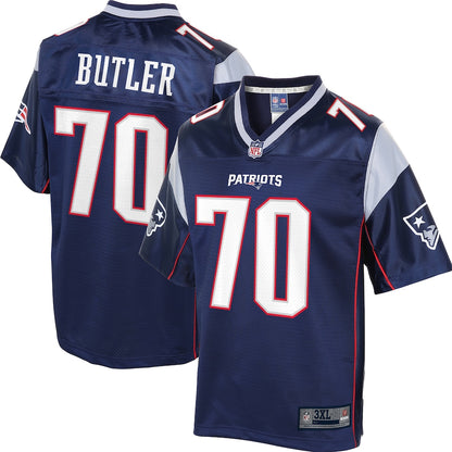 New England Patriots Adam Butler Pro Line Big & Tall Navy Football Jersey product image