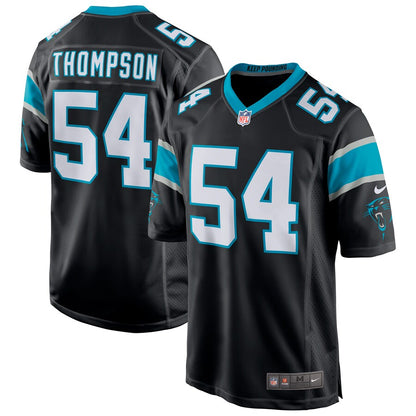 Carolina Panthers Shaq Thompson Game Black Football Jersey product image