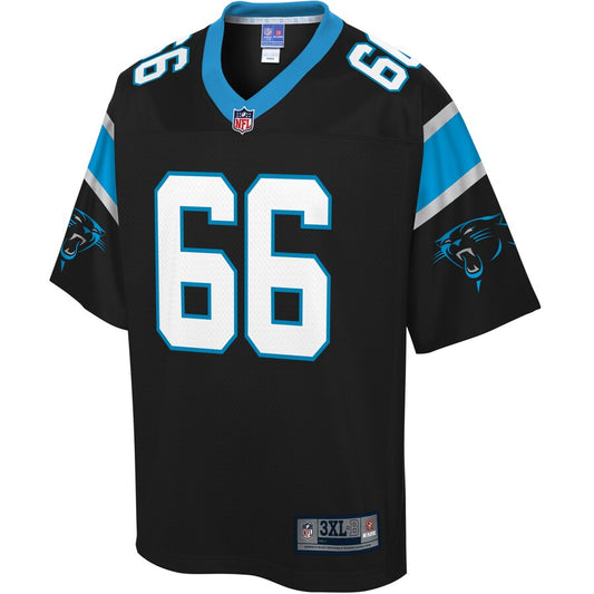 Carolina Panthers Dillon Gordon Pro Line Big & Tall Black Football Jersey product image