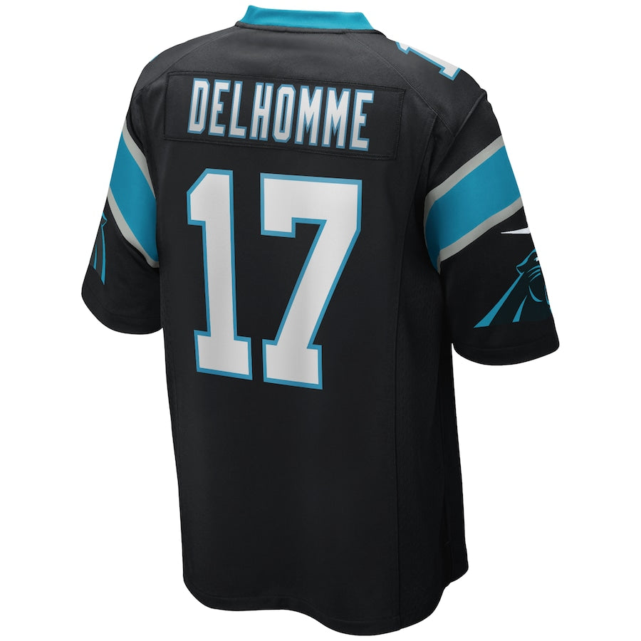 Carolina Panthers Jake Delhomme Game Black Football Jersey product image