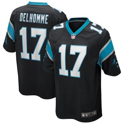 Carolina Panthers Jake Delhomme Game Black Football Jersey product image
