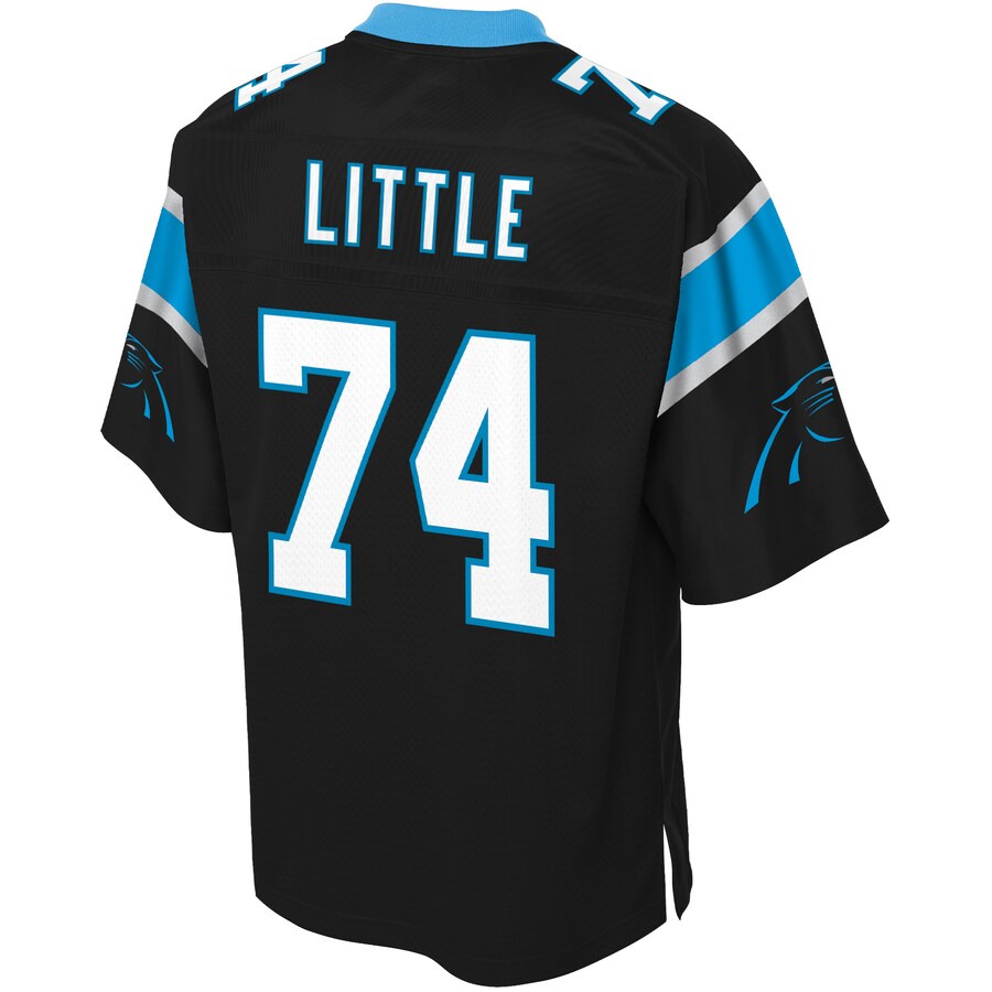 Carolina Panthers Greg Little Pro Line Big & Tall Black Football Jersey product image