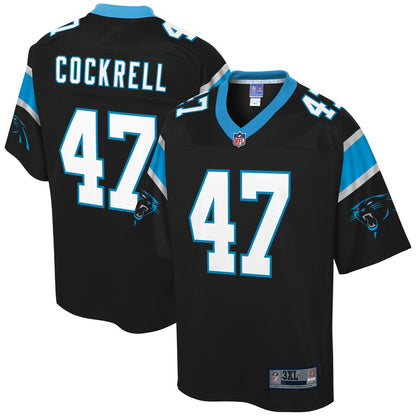 Carolina Panthers Ross Cockrell Pro Line Big & Tall Black Football Jersey product image