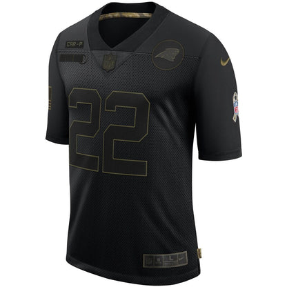 Carolina Panthers Christian Mccaffrey Limited Salute To Service Black Football Jersey product image