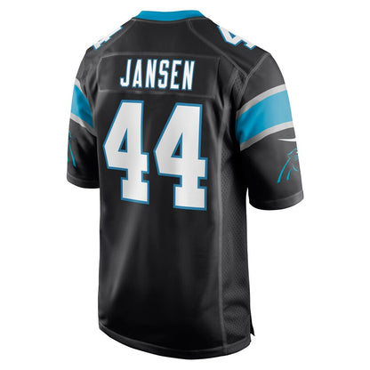 Carolina Panthers J.j. Jansen Game Black Football Jersey product image