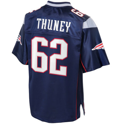 New England Patriots Joe Thuney Pro Line Big & Tall Navy Football Jersey product image