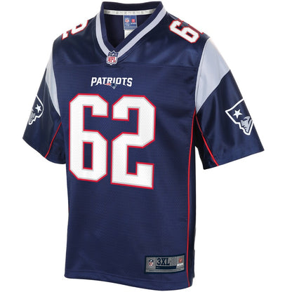 New England Patriots Joe Thuney Pro Line Big & Tall Navy Football Jersey product image