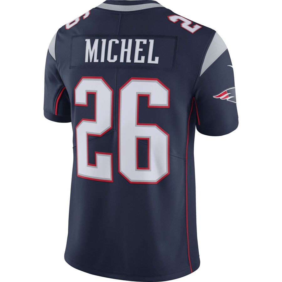 New England Patriots Sony Michel Limited Navy Football Jersey product image