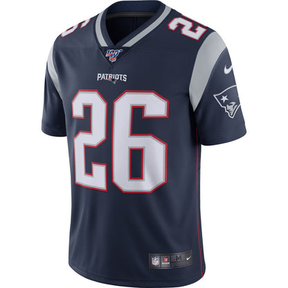 New England Patriots Sony Michel Limited Navy Football Jersey product image