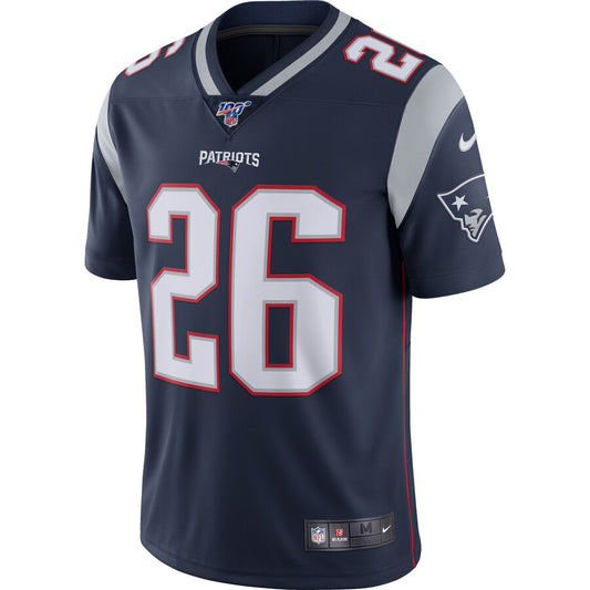 New England Patriots Sony Michel Limited Navy Football Jersey product image