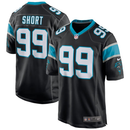 Carolina Panthers Kawann Short Game Black Football Jersey product image