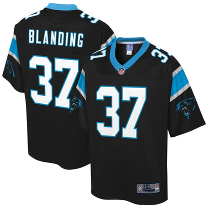 Carolina Panthers Quin Blanding Pro Line Big & Tall Black Football Jersey product image