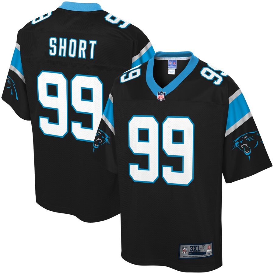 Carolina Panthers Kawann Short Pro Line Big & Tall Black Football Jersey product image