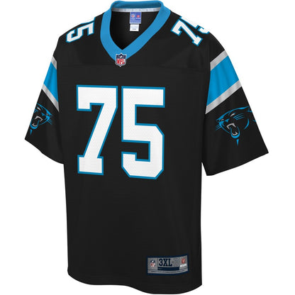 Carolina Panthers Brandon Greene Pro Line Big & Tall Team Color Black Football Jersey product image