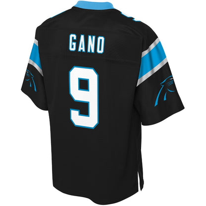 Carolina Panthers Graham Gano Pro Line Big & Tall Black Football Jersey product image