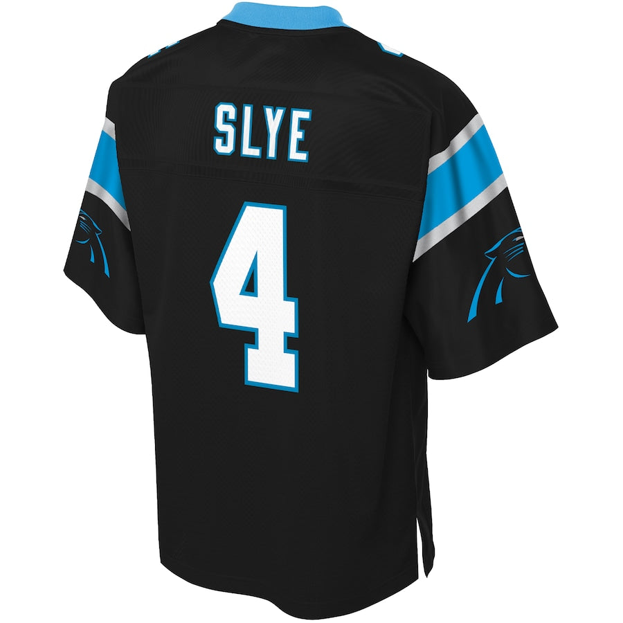 Carolina Panthers Joey Slye Pro Line Big & Tall Black Football Jersey product image