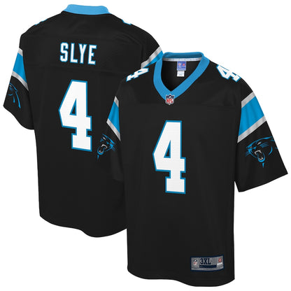 Carolina Panthers Joey Slye Pro Line Big & Tall Black Football Jersey product image