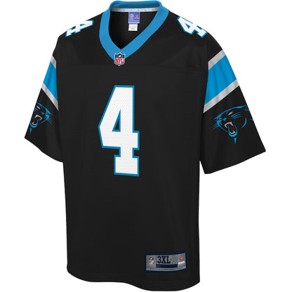 Carolina Panthers Joey Slye Pro Line Big & Tall Black Football Jersey product image