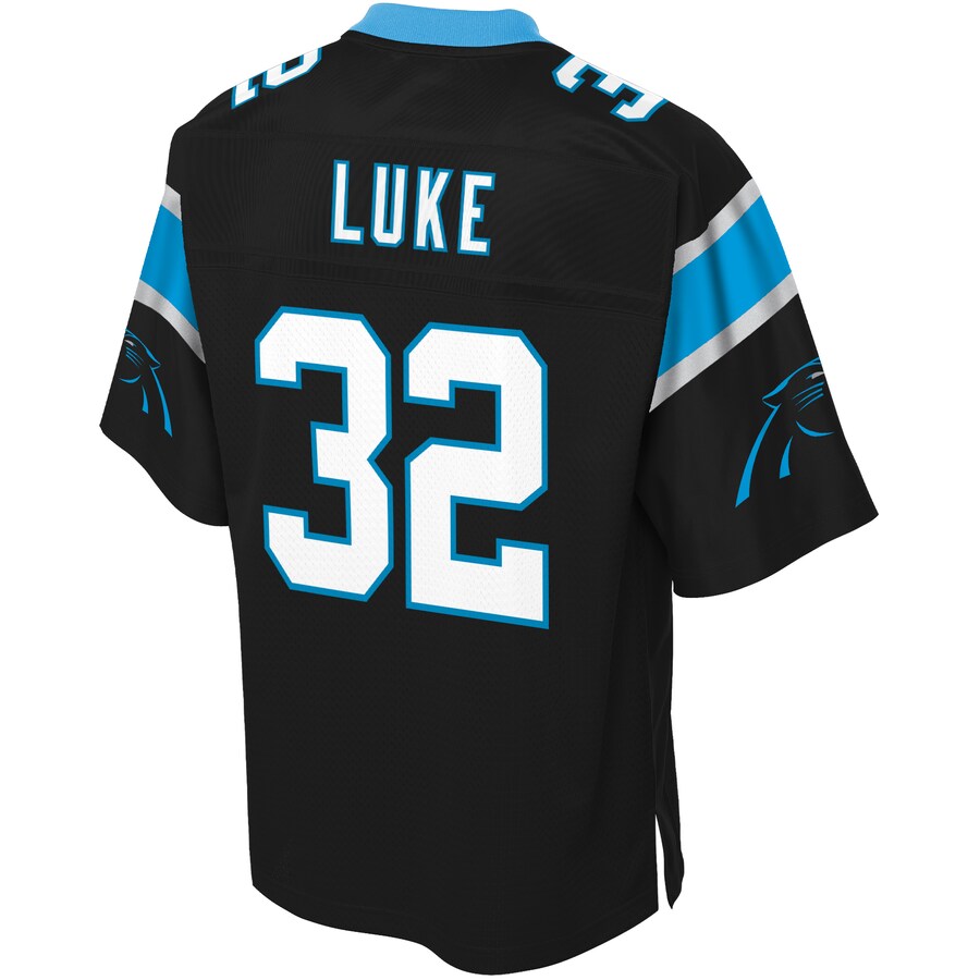 Carolina Panthers Cole Luke Pro Line Big & Tall Black Football Jersey product image