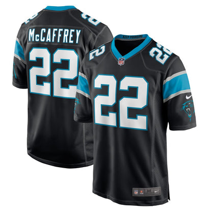 Carolina Panthers Christian Mccaffrey Game Black Football Jersey product image