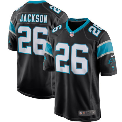 Carolina Panthers Donte Jackson Game Black Football Jersey product image