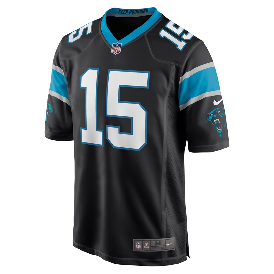 Carolina Panthers Seth Roberts Game Black Football Jersey product image