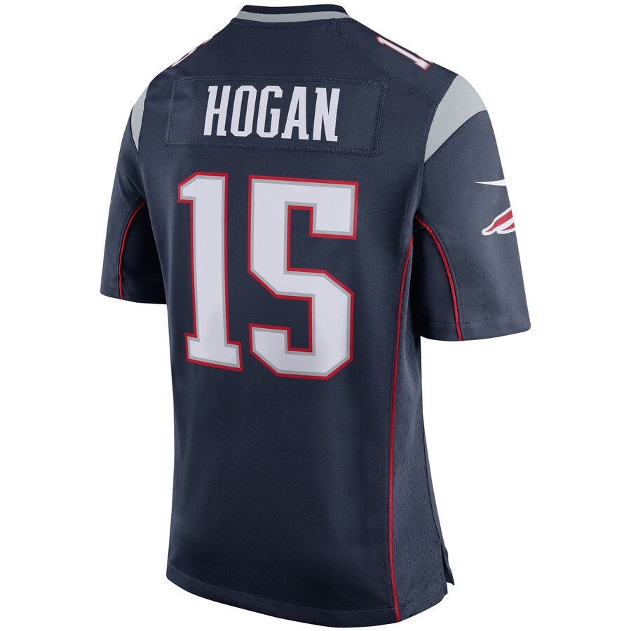 New England Patriots Chris Hogan Game Navy Football Jersey product image