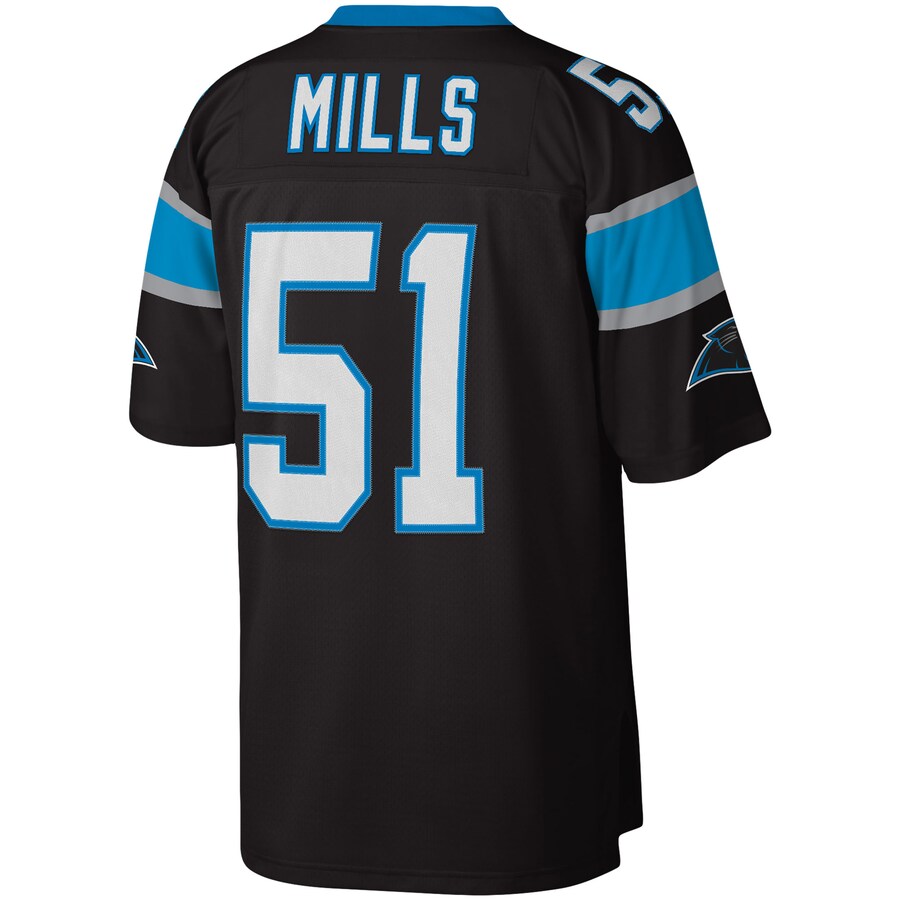 Carolina Panthers Sam Mills Legacy Black Football Jersey product image
