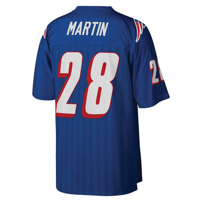 New England Patriots Curtis Martin Legacy Royal Football Jersey product image