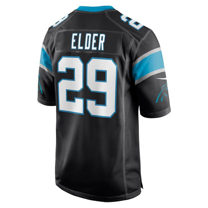 Carolina Panthers Corn Elder Game Black Football Jersey product image
