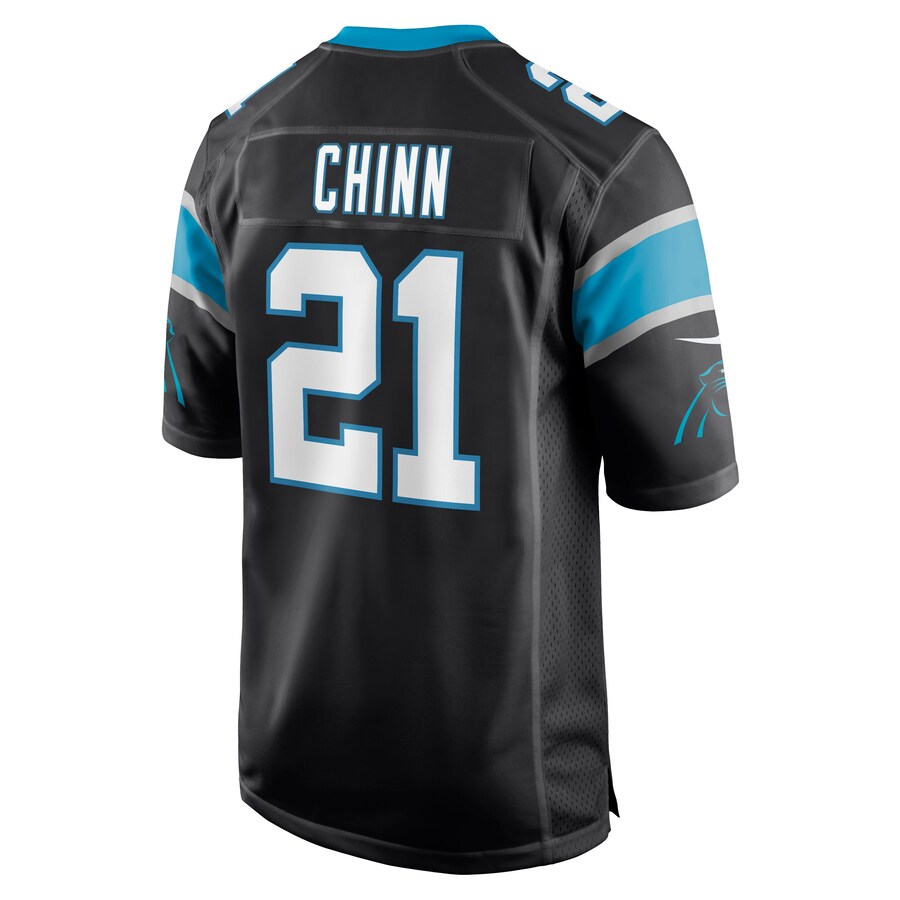 Carolina Panthers Jeremy Chinn Game Black Football Jersey product image