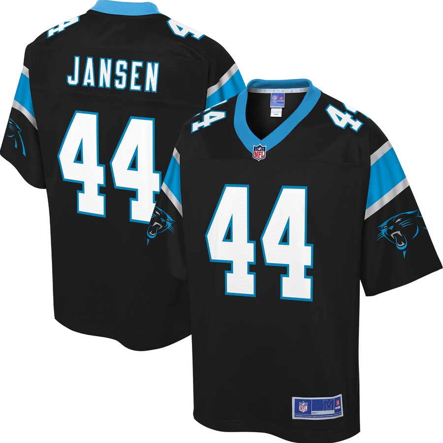 Carolina Panthers J.j. Jansen Pro Line Big & Tall Black Football Jersey product image
