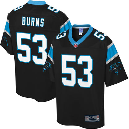 Carolina Panthers Brian Burns Pro Line Big & Tall Black Football Jersey product image