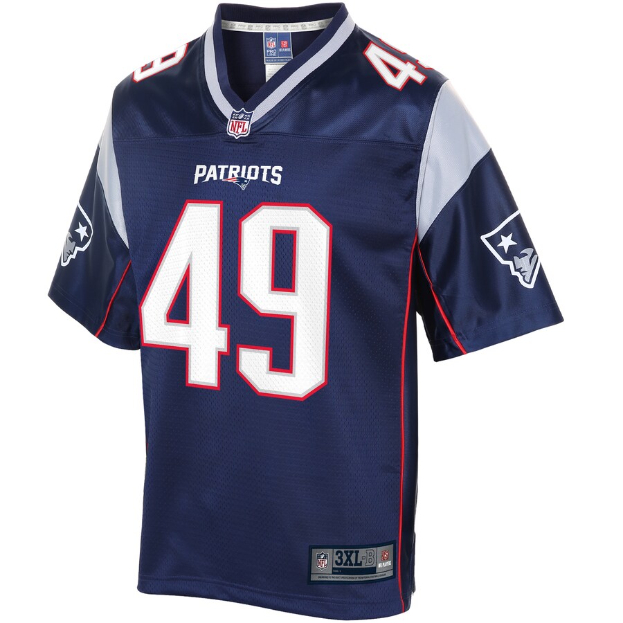 New England Patriots Joe Cardona Pro Line Big & Tall Navy Football Jersey product image
