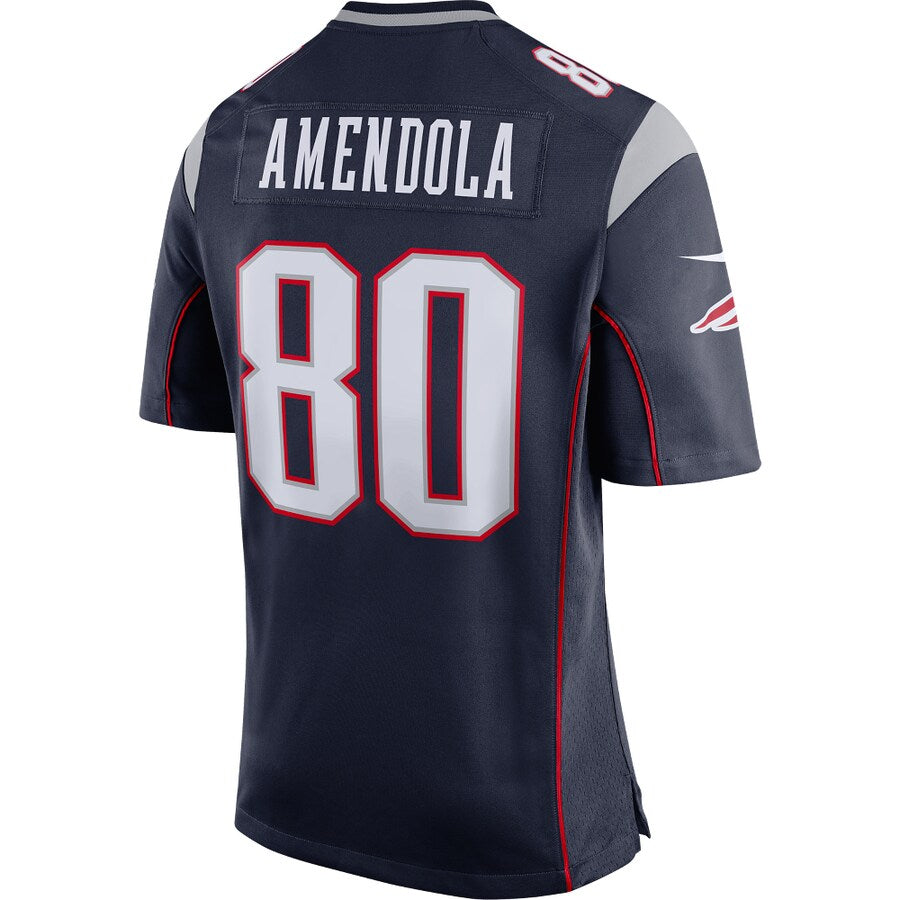 New England Patriots Danny Adola Super Game Navy Football Jersey product image