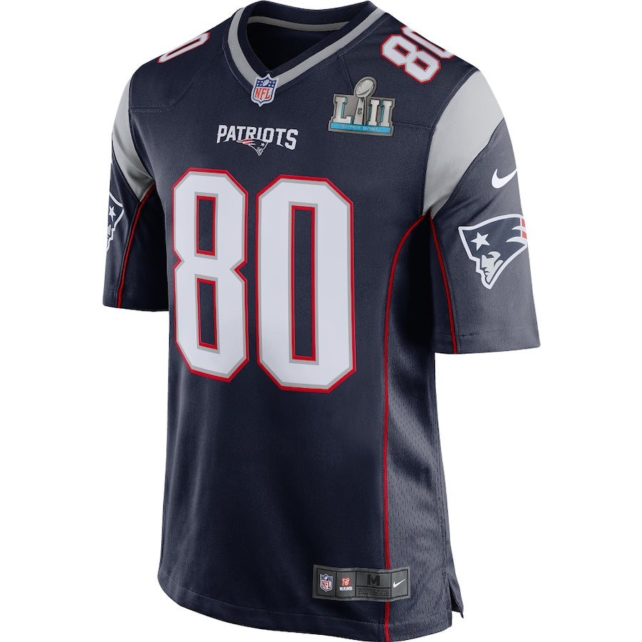 New England Patriots Danny Adola Super Game Navy Football Jersey product image