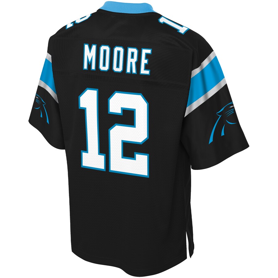 Carolina Panthers Pro Line Big & Tall Black Football Jersey product image