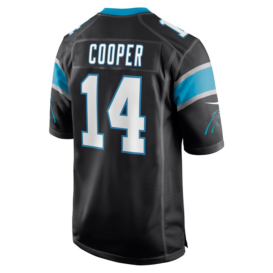 Carolina Panthers Pharoh Cooper Game Black Football Jersey product image