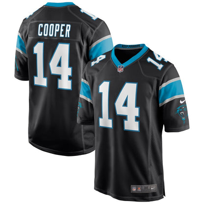 Carolina Panthers Pharoh Cooper Game Black Football Jersey product image