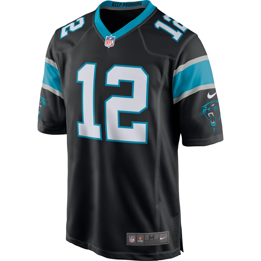 Carolina Panthers Game Black Football Jersey product image