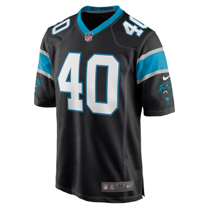 Carolina Panthers Alex Armah Game Black Football Jersey product image