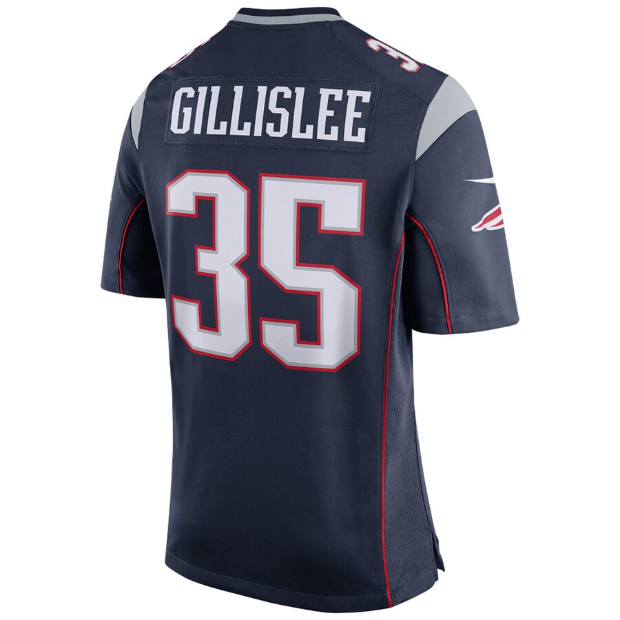 New England Patriots Mike Gillislee Game Navy Football Jersey product image