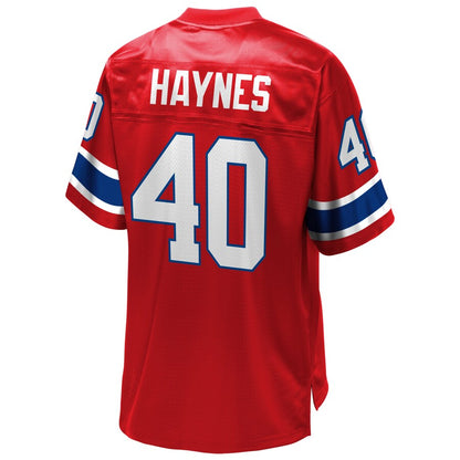 New England Patriots Mike Haynes Pro Line Red Football Jersey product image