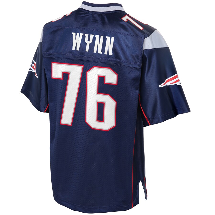 New England Patriots Isaiah Wynn Pro Line Big & Tall Navy Football Jersey product image