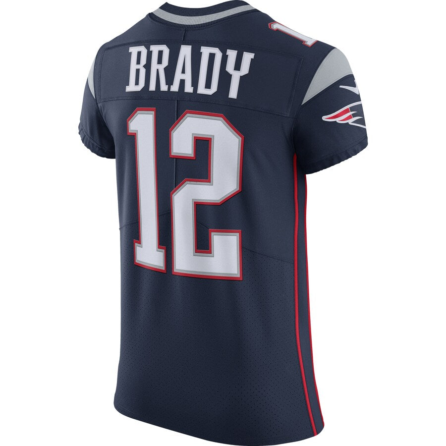 New England Patriots Tom Brady Navy Football Jersey product image