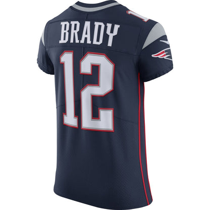 New England Patriots Tom Brady Navy Football Jersey product image
