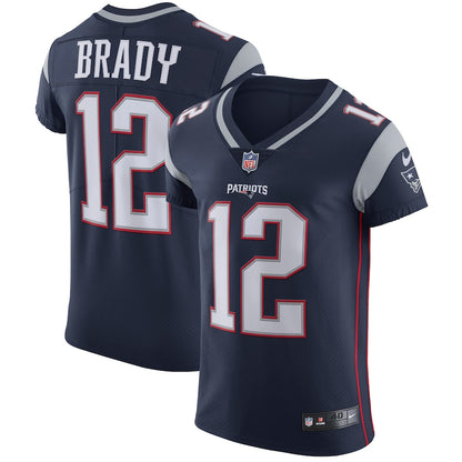 New England Patriots Tom Brady Navy Football Jersey product image