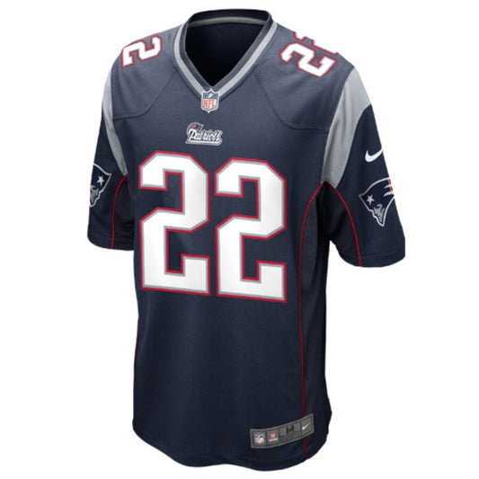 New England Patriots Stevan Ridley Game Navy Football Jersey product image